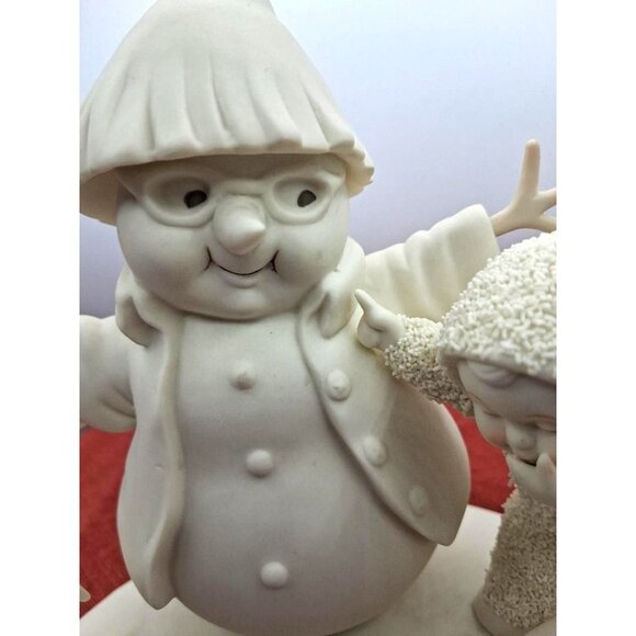 Department 56 Snowbabies "Make Me Laugh" Figurine Snowman & Penguins 2007 Collec - Picture 2 of 6